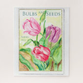 Puzzle Anciennes ampoules et semences (Vertical)