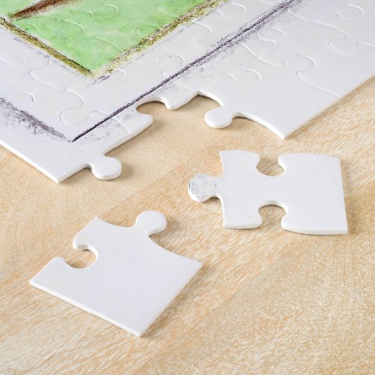 Puzzle Anciennes ampoules et semences (Côté)