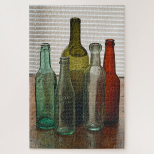 Puzzle Anciennes bouteilles en verre 2