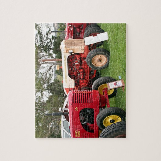 Puzzle Anciennes machines agricoles de tracteurs 2 (Vertical)