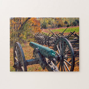 Puzzle Anciens canons de la guerre de Sécession.