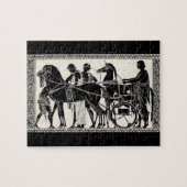 Puzzle anciens hommes et chevaux romains (Horizontal)