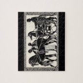 Puzzle anciens hommes et chevaux romains (Vertical)