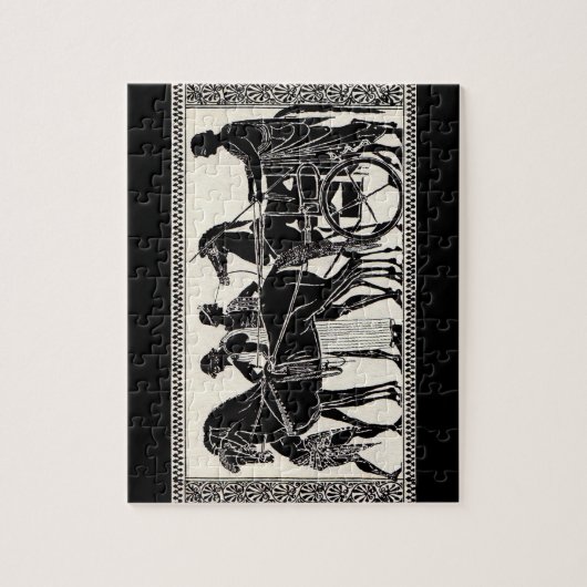 Puzzle anciens hommes et chevaux romains (Vertical)