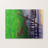 Puzzle Ancre au coucher du soleil (Horizontal)