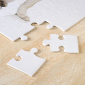 Puzzle Andouillers de port de chiot de laboratoire (Côté)