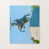 Puzzle Andrew Jackson 7e président de l'Amérique. (Vertical)