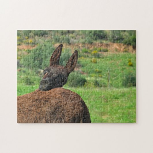 Puzzle : Âne heureux (Horizontal)