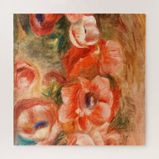 Puzzle Anémones de Renoir Impressionniste Peinture (Horizontal)