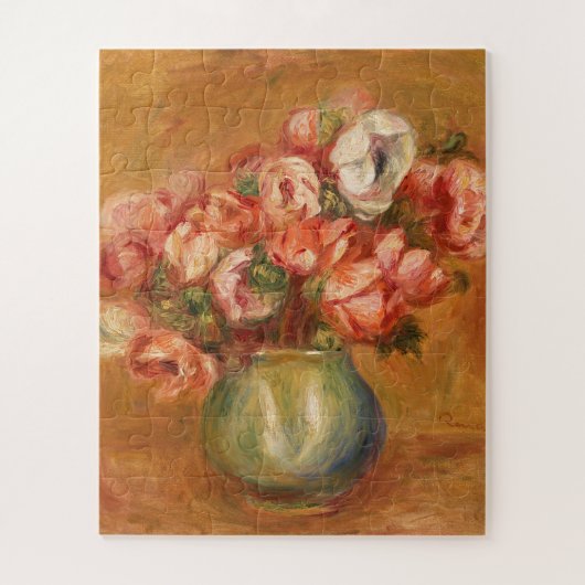 Puzzle Anemones par Pierre-Auguste Renoir (Vertical)