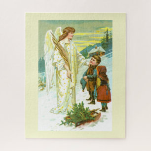Puzzle Ange avec enfants