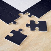 Puzzle Ange avec harpe et flore (Côté)
