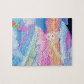 Puzzle Ange d'arc-en-ciel (Horizontal)