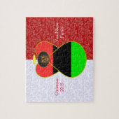 Puzzle Ange de la diaspora africaine Drapeau Rouge Blanc (Vertical)