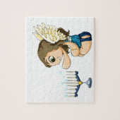 Puzzle Ange de Menorah (Vertical)