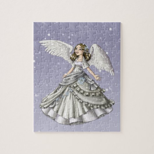 Puzzle Ange de neige (Vertical)