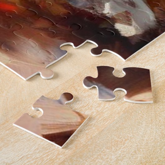 Puzzle Ange de Noël (1) (Côté)