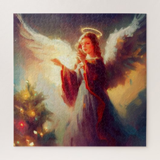 Puzzle Ange de Noël (3) (Vertical)