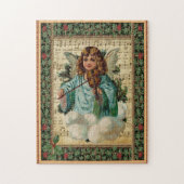 Puzzle Ange de Noël avec Violon (Vertical)