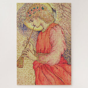 Puzzle Ange jouant d'un flageolet