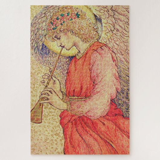Puzzle Ange jouant d'un flageolet (Vertical)