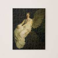 Angel ailé par Abbott H. Thayer