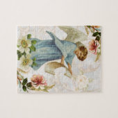 Puzzle Angel Et Fleurs (Horizontal)