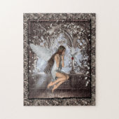 Puzzle Angel gothique et sa colombe (Vertical)