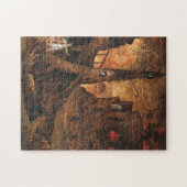 Puzzle Angel Menant Une Âme En Enfer Par Hieronymus Bosch (Horizontal)