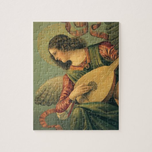 Puzzle Angel Musician, Melozzo da Forli, Art Renaissance (Vertical)