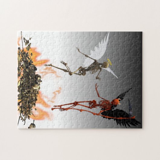 Puzzle Angel Skeleton Demon Devil (Horizontal)