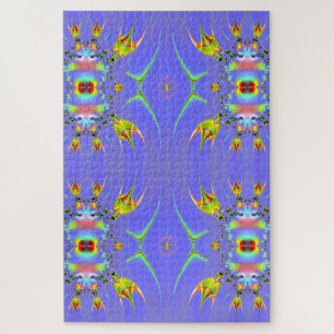 Puzzle Angelfish Aquarium Fractal Abstract Art