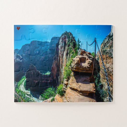 Puzzle Angels Landing Utah (Horizontal)