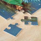 Puzzle Anges de Noël rétro vintage (Côté)