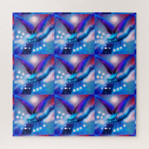 Puzzle Anges de Noël volants