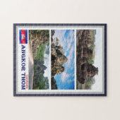 Puzzle Angkor Thom - Cambodge - Mosaïque - (Horizontal)