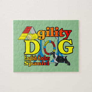 Puzzle Anglais Cocker Spaniel Agilité