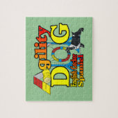 Puzzle Anglais Cocker Spaniel Agilité (Vertical)