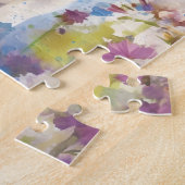 Puzzle Anglais Springer espagnol couleur aquarelle artwo (Côté)