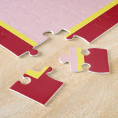 Puzzle Anglais Trifle Fruit Custsert Cuisine britannique (Côté)