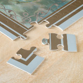 Puzzle Angle en bleu (Côté)