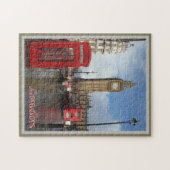 Puzzle Angleterre - Londres - Big Ben - double pont - (Horizontal)