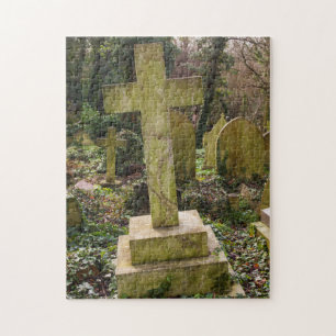 Puzzle Angleterre, Londres, cimetière de Highgate, lieu d