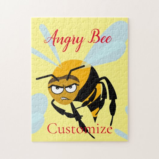 Puzzle Angry Bee Thunder_Cove (Vertical)