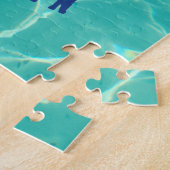 Puzzle Anguilla Palmier des Caraïbes 1980 (Côté)
