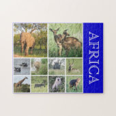 Puzzle animal africain (Horizontal)