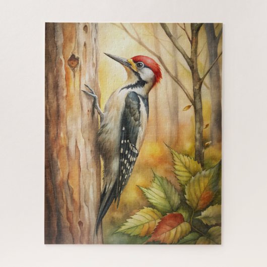Puzzle animal d'automne (Vertical)