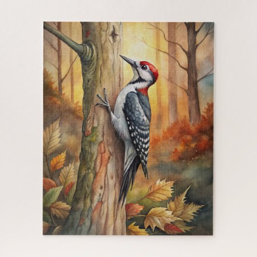 Puzzle animal d'automne (Vertical)