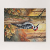Puzzle animal d'automne (Horizontal)
