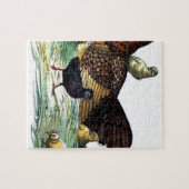 Puzzle Animal de cru de poulets (Horizontal)